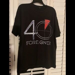 Foreigner 2016 40 Year Tour Concert T-Shirt - XL